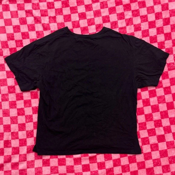 Hasta Siempre Black Skeleton Heart Graphic Tee - Picture 5 of 5